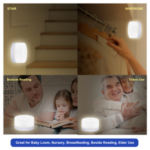 LED Battery Powered <strong>Bedside</strong> Lamp Wireless Tap Nursery Night <strong>Light</strong> Dimmable Portable Table <strong>Touch</strong> Lamp Baby Night <strong>Light</strong> - Product Image 6