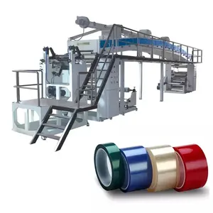 Automatic bar coater blade coating 2 color bopp coating machine