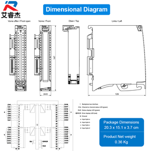 Nouveau module d'entrée numérique compact Siemens 6ES7 521-1BL10-0AA0 SIMATIC S7-1500 DI 32x24VDC BA PLC 6ES7521-1BL10-0AA0 - Product Image 2