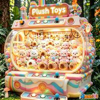 Plus de 30K styles d'ours en peluche fraise de 8 pouces, jouet en peluche animal alimentaire mignon et kawaii pour les machines à pinces et les jeux d'arcade