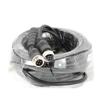 Cable de Extensión para Cámara de Seguridad CCTV, Impermeable, de 10m/15m/20m, Suministrado por Fábrica