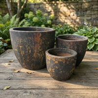 Kits de propagation en céramique émaillée vietnamienne de haute qualité, multi-tailles, style moderne, multi-usages, pour jardin domestique, toutes saisons, Chau Viet