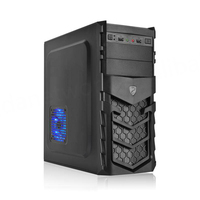 Gabinete de PC para Juegos Bajeal Gamer Be Quiet ATX Full Tower con Panel Lateral de Acero, Ventana, USB 2.0/3.0, 2 Puertos de Audio