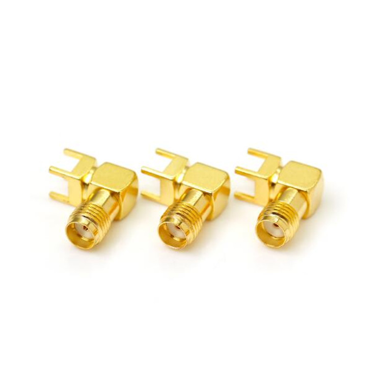 10 Piezas SMA 2 Agujeros 10 Piezas Conectores SMA Hembra Con Brida De 2 Agujeros - Para Montaje En Panel RF Correa Samsung Watch 6