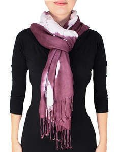 Bufanda/Pashmina Larga Reversible con Diseño Personalizado, Estampado de Logotipo, Geométrico/de Puntos, de Poliéster, para Invierno, Festivales, Regalo para Mujer - Product Image 6