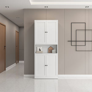 Librería hogar piso <span class=keywords><strong>2</strong></span> <span class=keywords><strong>metros</strong></span> de alto puerta corredera vitrina a prueba de polvo hierro arte gabinete de almacenamiento gabinete de hierro librería - Product Image 1