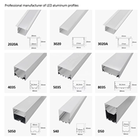 Profils en aluminium encastrés LED 1M 2M Bande LED Rail en aluminium avec bride Montage encastré Armoire Bibliothèque Cave à vin Rainure