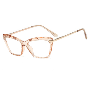 Marco de cristal plano con personalidad <span class=keywords><strong>para</strong></span> gafas, marco de ojo de gato a la moda, estilo europeo y americano, novedad de 2022 - Product Image 6