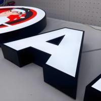 Letrero Luminoso Frontal para Tienda, Letras de Canal LED Acrílicas, Letras 3D Personalizadas, Letrero Comercial con Luz LED, Publicidad, Dirección, Montaje en Pared