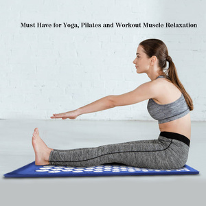 Esterilla de acupresión para Yoga, cojín de acupuntura para cuello, espalda y pies, antiestrés, envío directo - Product Image 4
