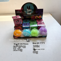 Série de jouets anti-stress pour jeunes, transfrontaliers, en forme de boule, créatifs, mignons, apaisants, doux, portables, en caoutchouc, en boîte, cadeaux