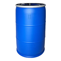 Nouvelle conception, anneaux de verrouillage pour fûts de 55 gallons avec boulons, barils bleus, seau de qualité alimentaire en plastique HDPE, fût de 200 litres avec crochet