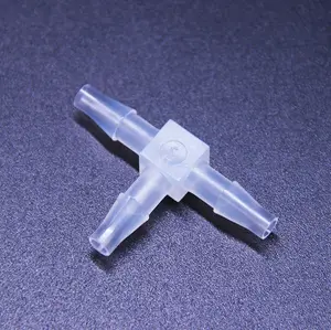 T type three-way plastic joint