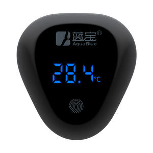 Plastic Touch Lcd Digitale <span class=keywords><strong>Aquarium</strong></span> Thermometer Fishtank Thermometer Meter - Product Image 1