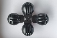 Nuevo Marcador de Pelotas de Golf de Tres Líneas con Clip y Logotipo Personalizado, Accesorios de Golf