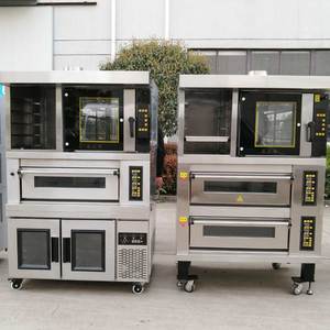 Lò nướng kết hợp đa chức năng thương mại, lò tuần hoàn không khí nóng, bằng chứng lạnh, nhà máy Thượng Hải - Product Image 4