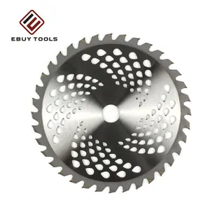 10 inch 255mm TCT Circular Saw Blade for Cutting Grass with 40 teeth Alloy brush cutter blade for Grass Trimmer
