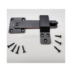 Heavy Duty Steel Black Flip <strong>Fence</strong> <strong>Gate</strong> <strong>Latch</strong> Security And Privacy <strong>Fence</strong> <strong>Hardware</strong> <strong>Fence</strong> Door Bolt For Farm - Product Image 3