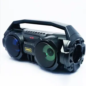 KIMISO KM-S1 taşınabilir bluetooth hoparlör büyük güç kablosuz Stereo bas Subwoofer destek Mic ile destek FM radyo TF kart USB