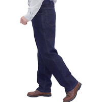 Jean Ripstop FR pour Homme, Coton Décontracté 11OZ, Ignifuge CAT2, Coupe Décontractée, Fermeture Éclair en Laiton de Sécurité, Logo Personnalisé