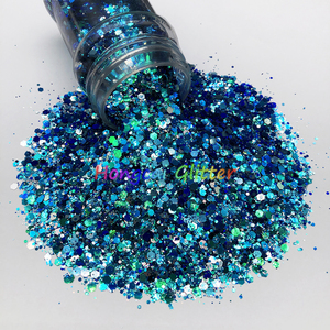 Offre Spéciale – Paillettes Hexagonales Roses et Violettes en Gros, Paillettes Chunky Populaires en Polyester Résistant aux Solvants, à Effet Changeant de Couleur - Product Image 6