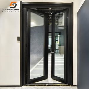 Puerta abatible de aluminio de nuevo estilo GS para protección contra la lluvia - Product Image 3