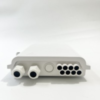 8 core ftth box plc splitter 2 plateau boîte de distribution optique 2/3 en 8 voies boîte de distribution pour équipement à fibre optique extérieur