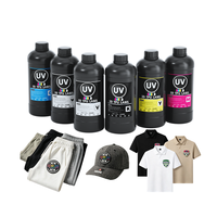 FCOLOR Harga Grosir Premium 3D TPU Label Transfer Film Printing Tinta UV DX5 DX6 DX7 Printhead Tinta UV DTF