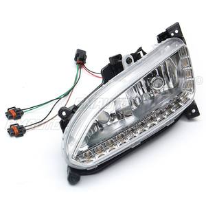 Pour Hyundai Santa Fe IX45 2013-2015, feux de jour LED 12V, feux antibrouillard étanches, ensemble de phares de voiture DRL - Product Image 4