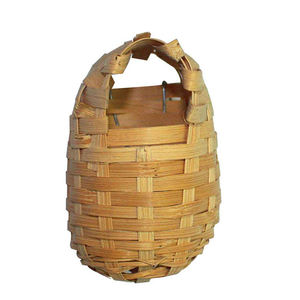 Nid d'oiseau tissé en bambou motif solide <span class=keywords><strong>nichoir</strong></span> <span class=keywords><strong>pour</strong></span> jardinage perroquet Pigeon nid d'animal de compagnie nids d'oiseaux naturels - Product Image 1