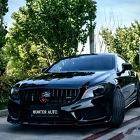 Grille GT avec cadre pour Mercedes Benz W218 CLS Class CLS300 CLS450 CLS500 Facelift to AMG GT Style Face Grille 2016-2018