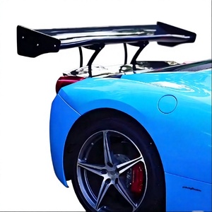 สปอยเลอร์หลังคาร์บอนไฟเบอร์แบบแห้งสไตล์ SVR สำหรับ Ferrari 458 488 GT รุ่น 89335300 89335400 89335500 90146700 - Product Image 1