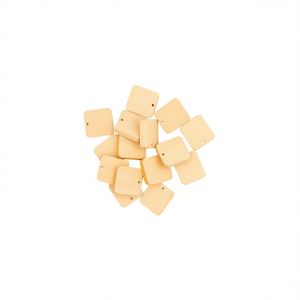 Accesorio Cuadrado de Madera ILAN de 16x17mm, 15 Piezas para Manualidades - Product Image 1