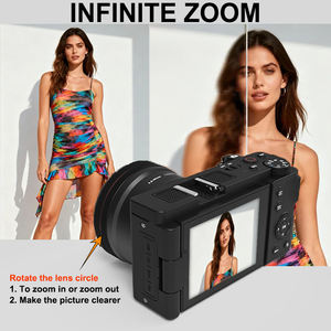 Cámara Digital de Alta Resolución de 72MP con Enfoque Automático, Grabadora de Vlogs, Cámara de Video 5K, Estilo Retro Vintage - Product Image 4