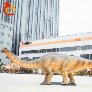 Manège interactif Dinosaure Carnotaurus pour centres commerciaux, Dinosaure animatronique avec rugissement réaliste - Product Image 6