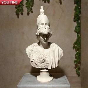 YOUFINE - Busto <span class=keywords><strong>de</strong></span> Retrato <span class=keywords><strong>de</strong></span> Mármol Tallado a Mano Personalizado, Estilo Griego Antiguo, Estatua <span class=keywords><strong>de</strong></span> Cabeza Masculina para Decoración <span class=keywords><strong>de</strong></span> Mansiones y Museos - Product Image 6