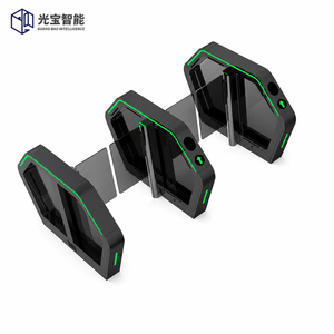 Torniquete de Alta Seguridad con Lector de Tarjetas Inteligentes, Acabado Gris Oscuro, para Gimnasios y Edificios Comerciales - Product Image 4