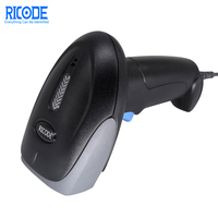 Lecteur de codes-barres USB filaire TiCODE 2D portable pour la picking d'commandes e-commerce et la station d'emballage en entrepôt