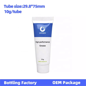 Lubrifiant industriel Vnovo, <span class=keywords><strong>graisse</strong></span> <span class=keywords><strong>alimentaire</strong></span> NSF, paquet de 10 g, certifié ROHS, tube pointu - Product Image 2