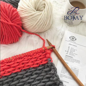 Suave y acogedor grueso <span class=keywords><strong>Merino</strong></span> <span class=keywords><strong>lana</strong></span> 100% Espana <span class=keywords><strong>lana</strong></span> para tejer a mano de 4-6mm de espesor - Product Image 4