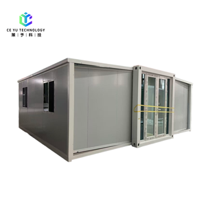 Casa Contenedor Móvil Plegable y Expandible de 20 pies, Prefabricada, de 2 Dormitorios, Oficina Moderna Portátil, Vivienda Prefabricada - Product Image 3