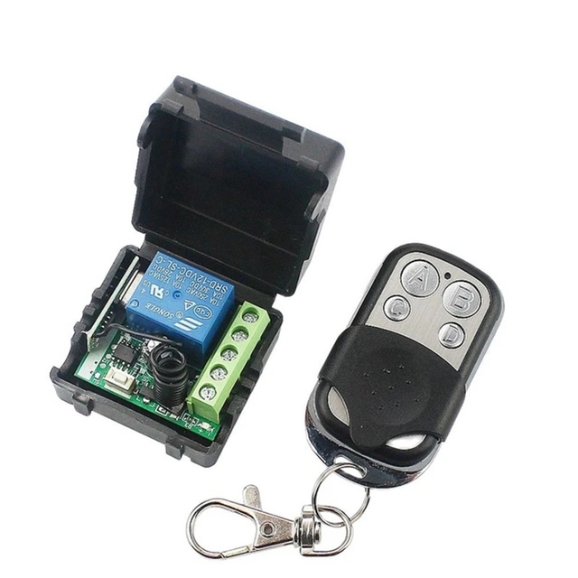 Wireless Remote Control Magnetic Lock 60KG Remote Control Electric Lock Electronic Door Lock with 433 Mhz/315mhz