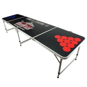 Chất Lượng Cao 8FT Xách Tay Gấp Nhôm Bia Pong Bảng Đối Với Đảng Trò Chơi - Product Image 1