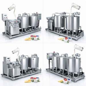 Mini Planta de Procesamiento Lácteo para Yogur, Leche y Crema, Máquina UHT Pequeña de 50L, Línea de Producción, Precio - Product Image 2