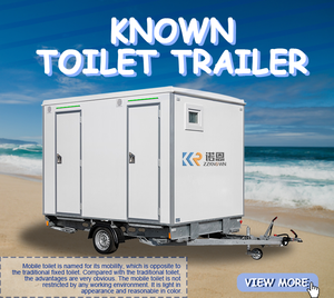 Remorque toilettes portables 2 postes Australie, remorque sanitaires mobiles, remorque toilettes à louer pour événements - Product Image 2