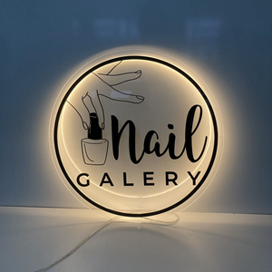 Led ánh sáng chiếu sáng backlit dấu hiệu tùy chỉnh phát sáng quảng cáo Acrylic Logo dấu hiệu cửa hàng Tên Salon cửa hàng signage kinh doanh dấu hiệu - Product Image 5