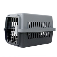 Étuis de transport pour animaux de compagnie personnalisés, en plastique, portables, respirants, légers, écologiques, robustes et durables pour le transport aérien