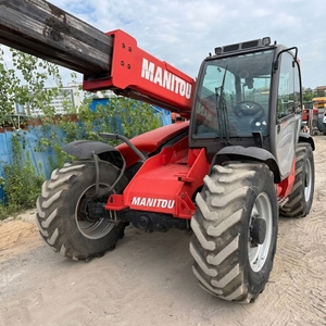 Chariot télescopique <span class=keywords><strong>Manitou</strong></span> MT732 d'occasion, capacité de levage de 3,2 tonnes, hauteur de levage maximale de 6,9 m, <span class=keywords><strong>4</strong></span> <span class=keywords><strong>roues</strong></span> motrices, bon état de fonctionnement - Product Image 2