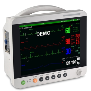Monitor de paciente <span class=keywords><strong>barato</strong></span>, dispositivo de monitoreo <span class=keywords><strong>veterinario</strong></span>, uso hospitalario, certificado CE, Clase II, alimentado por energía eléctrica - Product Image 4