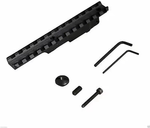 Base de Montaje para Mira Telescópica de Alta Calidad, Estilo Clásico, 13 Ranuras, Asa de Transporte, Aleación de Aluminio, Uso Táctico y de Caza - Product Image 1